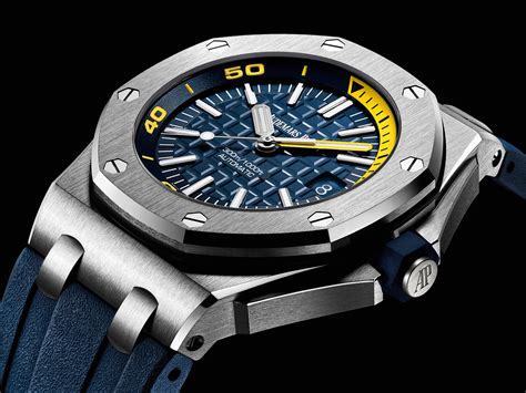 audemars piguet royal oak offshore blue yellow|ap royal oak offshore price.